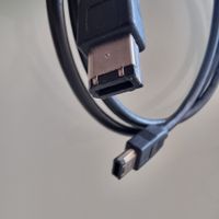 Câble de données IEEE 1394 noir occasion