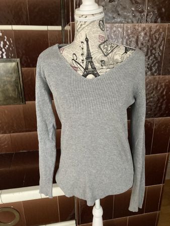 Grauer Strickpullover🤍Gr.M nr.1