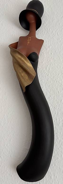 Statuette: Prager Ladies aus Keramik – Usato da Oberdiessbach venduto da ahoj1 3
