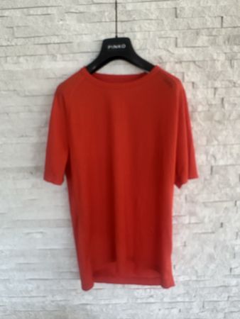 T-Shirt Odlo rot Kurzarm Rundhals guter Zustand gebraucht