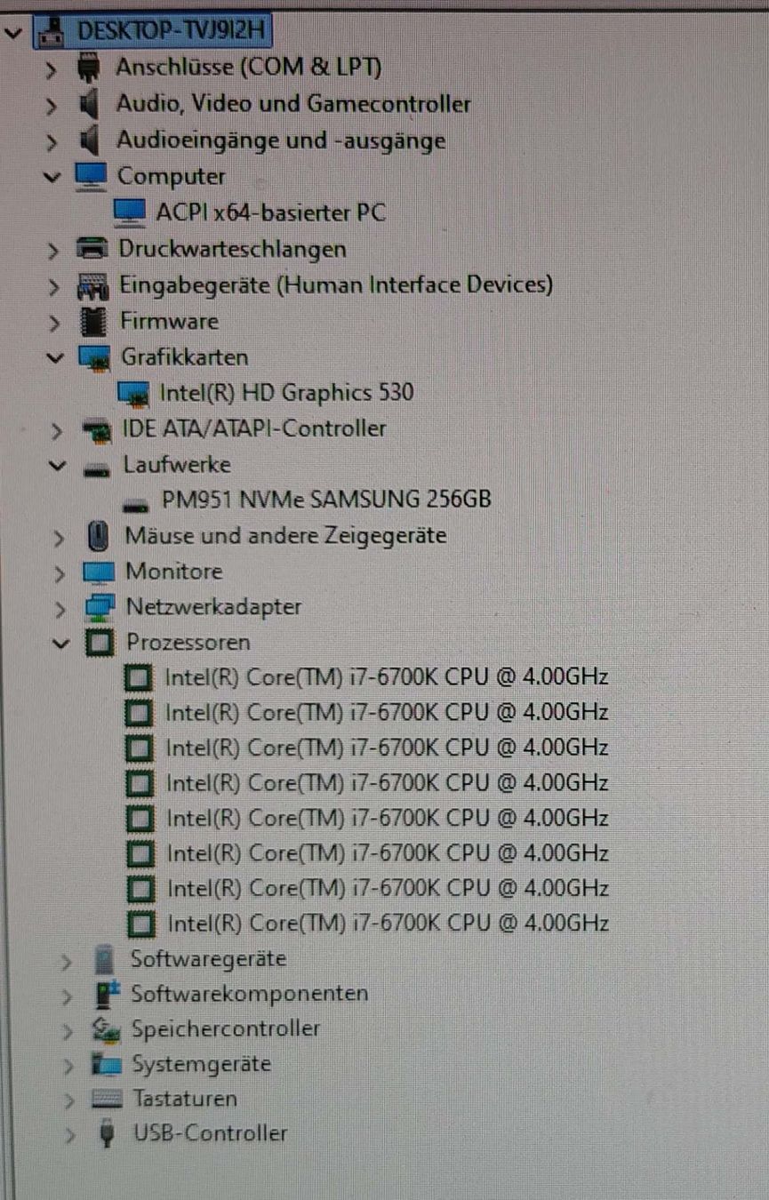 PC: Computer mit i7-Prozessor und 32GB RAM ab CHF 1.-- – Usato da Neuendorf venduto da Buggle 4
