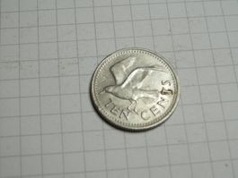 Barbados 10 Cent, 1973 Münzzeichen: "FM" – The Franklin Mint