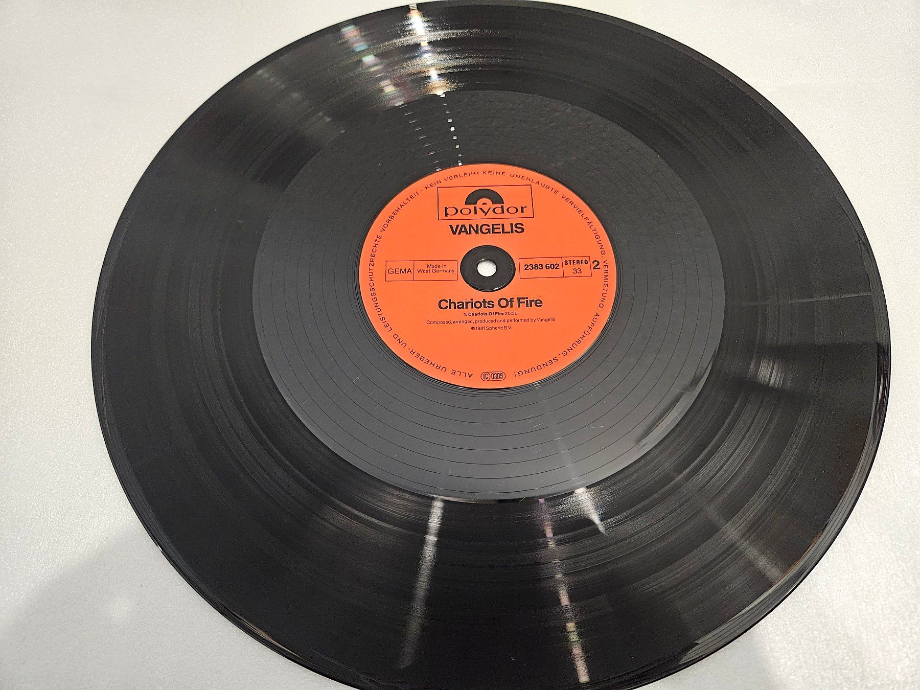 Schallplatten: Chariots Of Fire – Gebraucht aus Uster von Vinyl-Leidenschaft 7