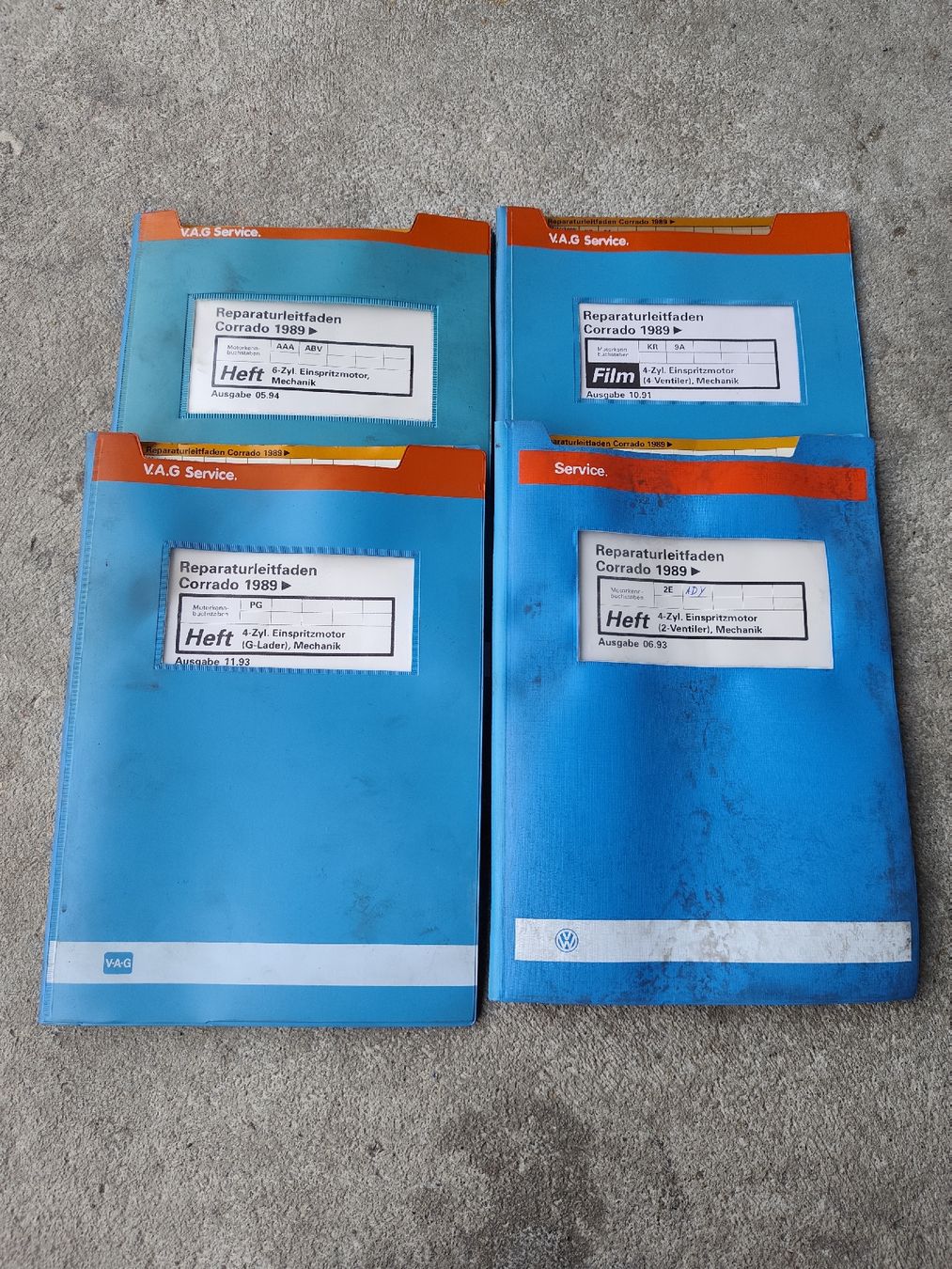 Libri: Werkstatthandbücher VW Corrado 1989 – Usato da Rebstein venduto da andi322 1