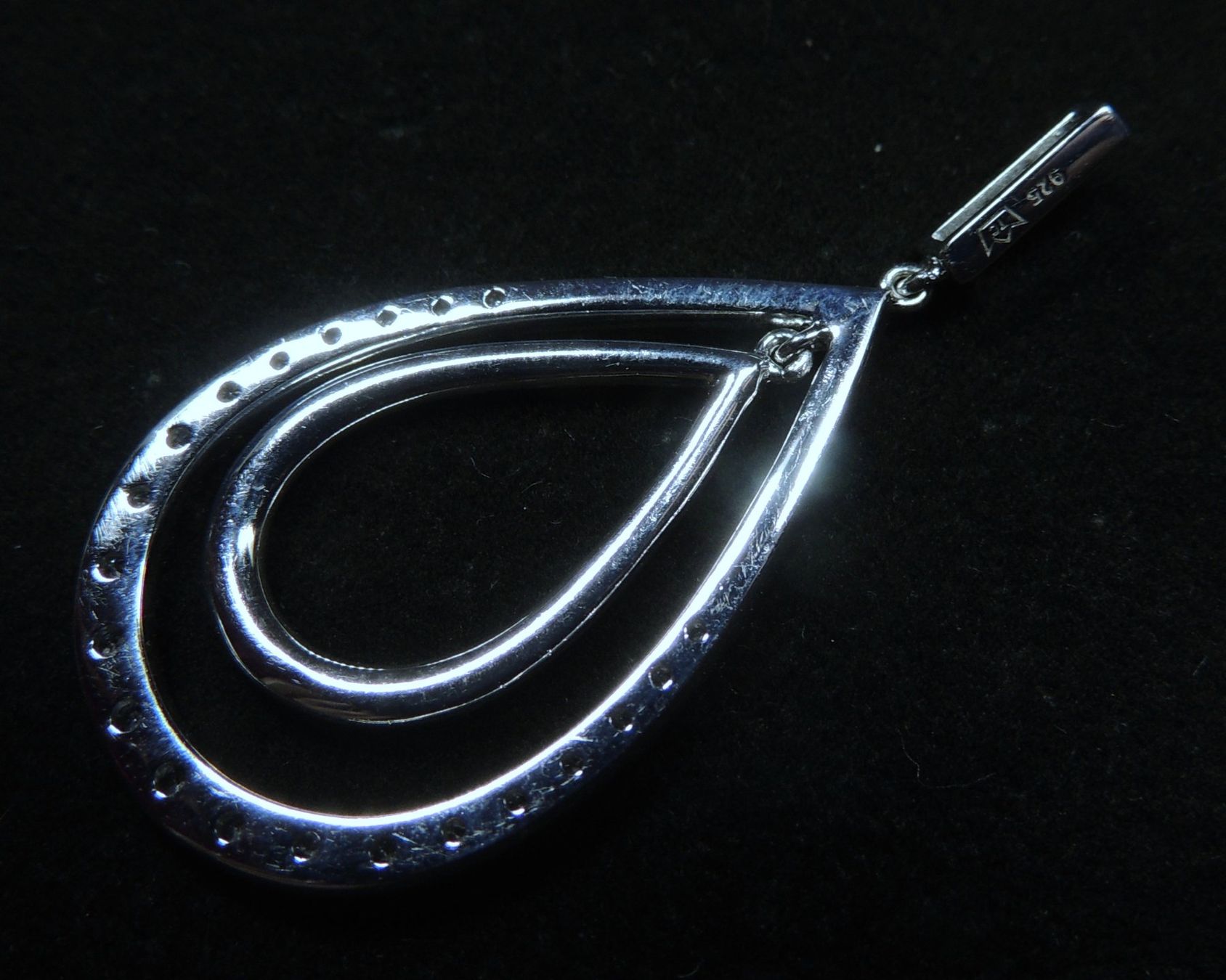 Anhänger: Silber 925 Anhänger 45 mm – Gebraucht aus Waldenburg von schaller707 3