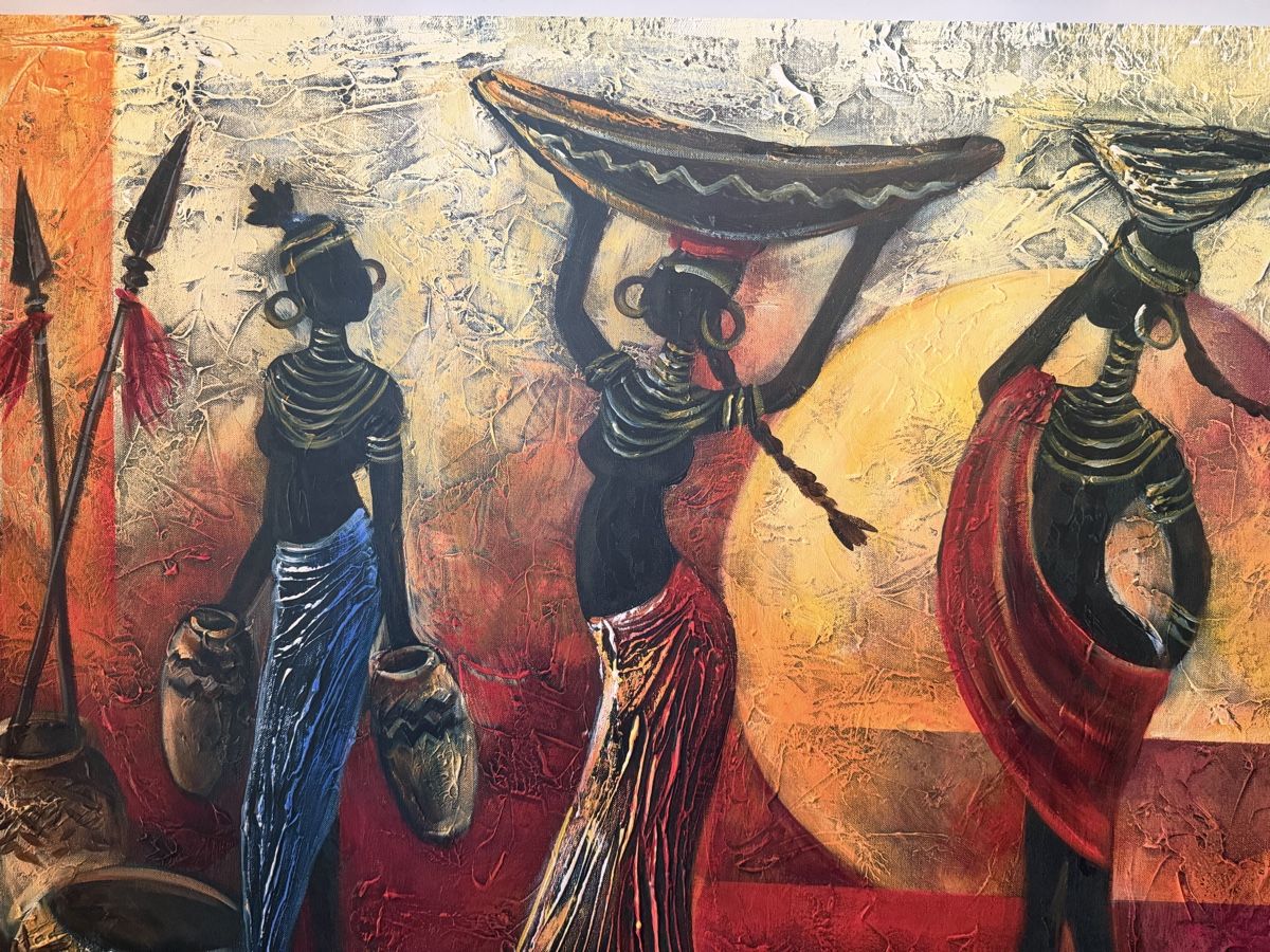 Dipinti: Wandbild mit Afrika Motiv – Nuovo (secondo la descrizione) da Riehen venduto da lor_s9wh 1
