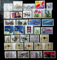 ALLEMAGNE RFA TIMBRES OBLITÉRÉS 1991 / T156