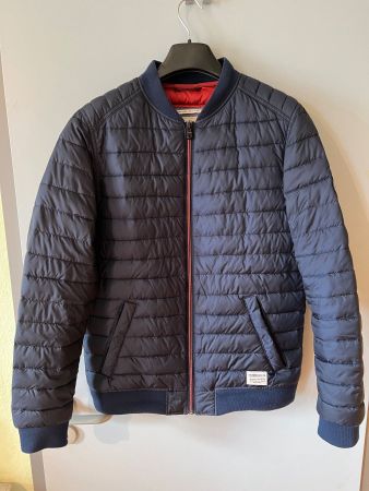 Herren Übergangsjacke Grösse L in Dunkelblau von Tom Taylor