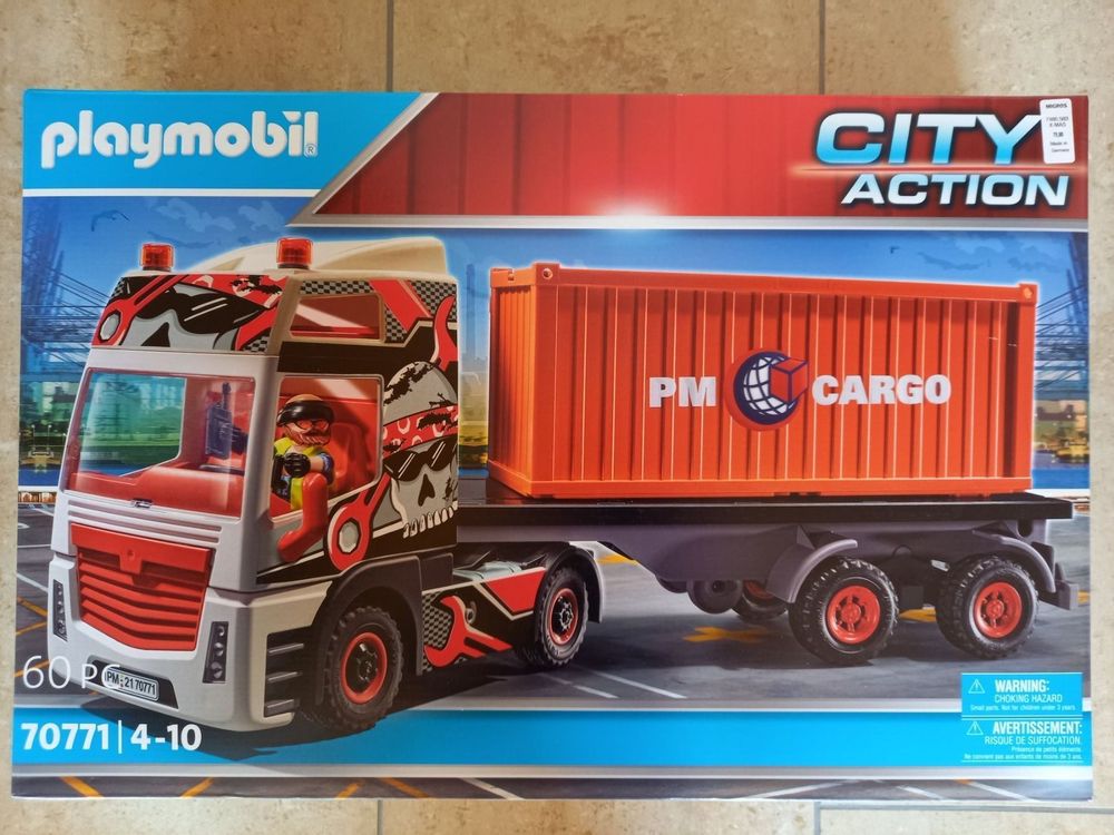 Camion de transport - 70771, camion playmobil