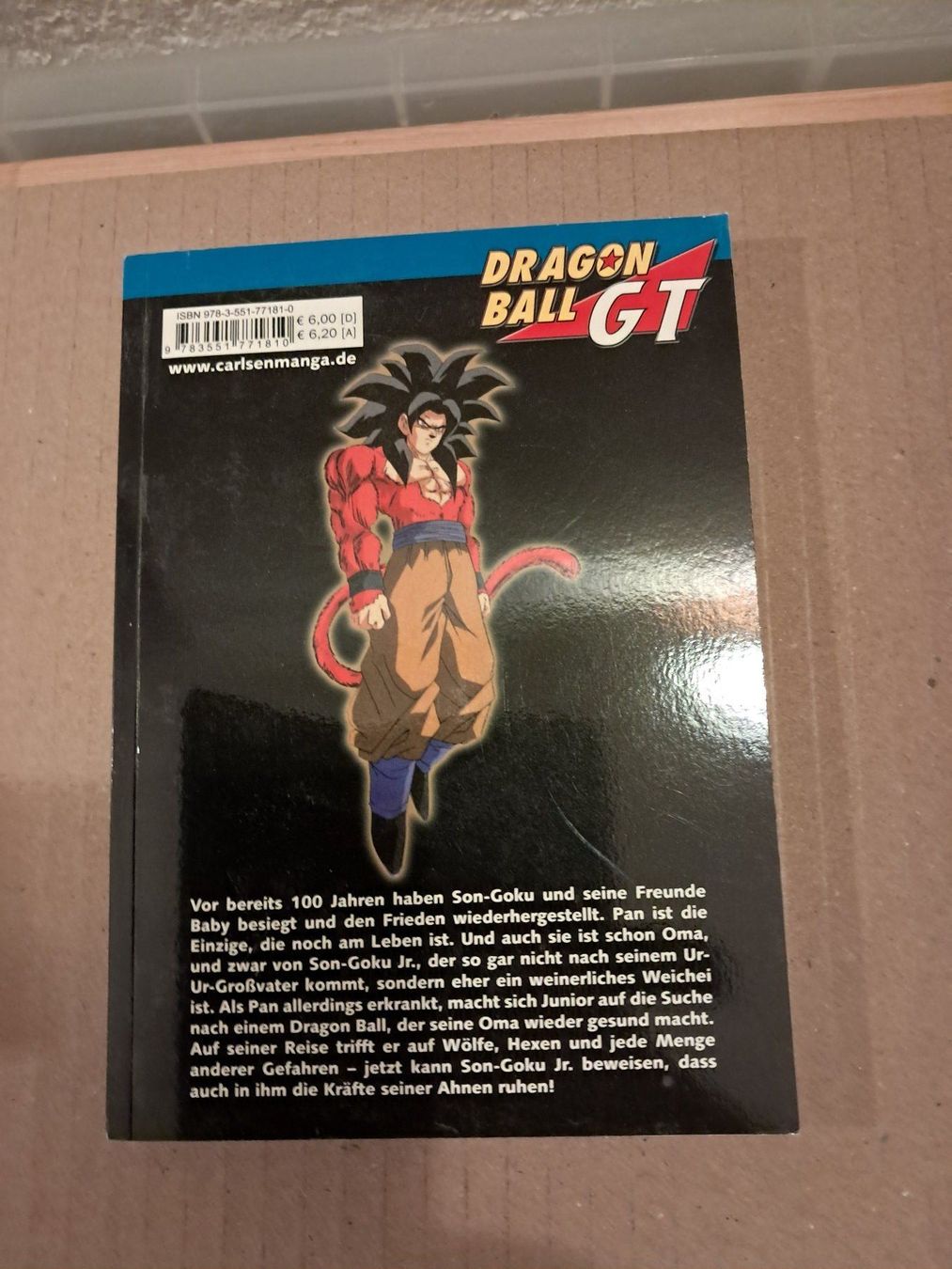 Comics: Dragon Ball GT Anime Comic 1 – Gebraucht aus Wallisellen von Cyberfuexli 1