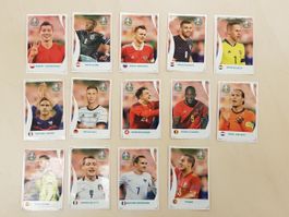 14 x Panini Coca Cola Extra Sticker EURO 2020 Rivals
