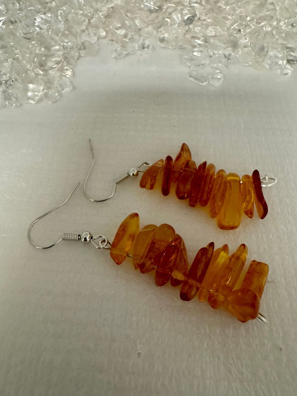 Boucles d'oreille: Ohrhänger Bernstein/Amber/Ambre – Neuf (Voir description) à Biberist par tl-schmuck 1