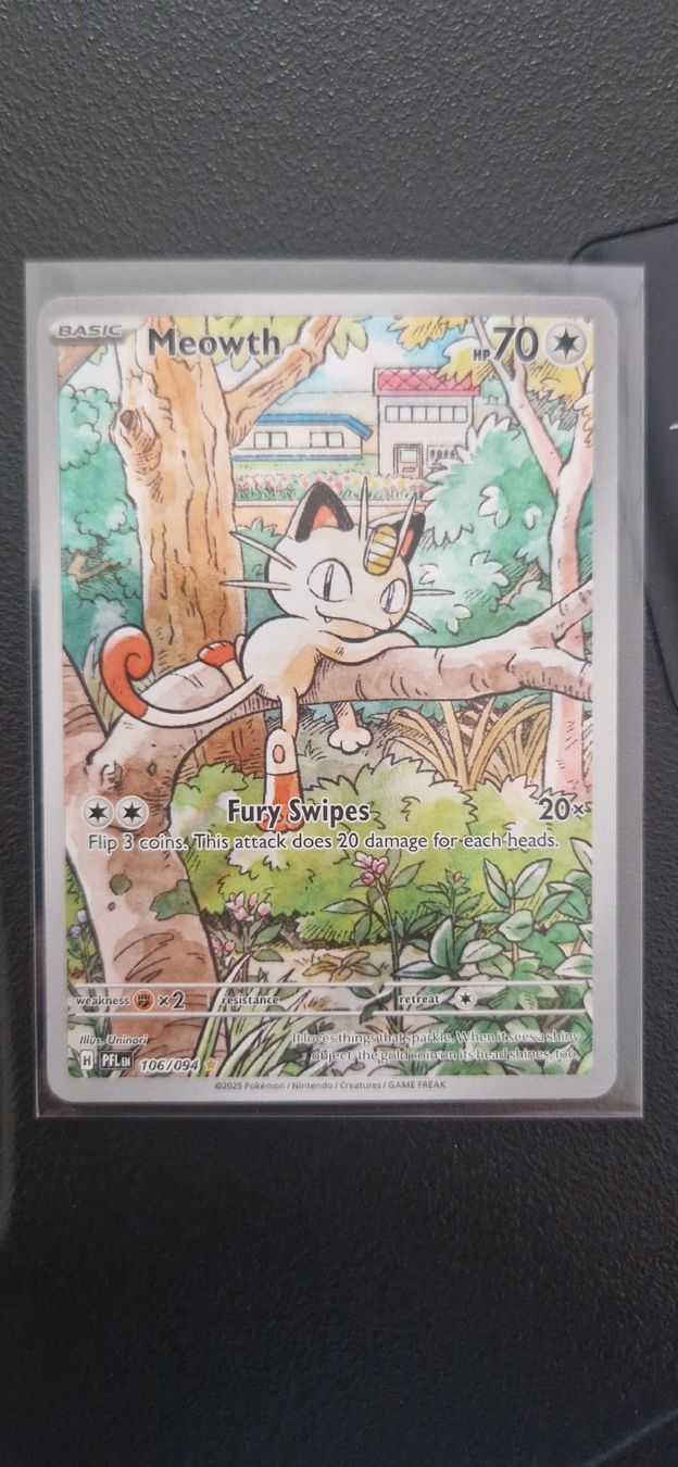 Pokémon Carte collezionabili: Meowth 106/094 Phantasmal Flames – Nuovo (secondo la descrizione) da Wettingen venduto da Pie1580
