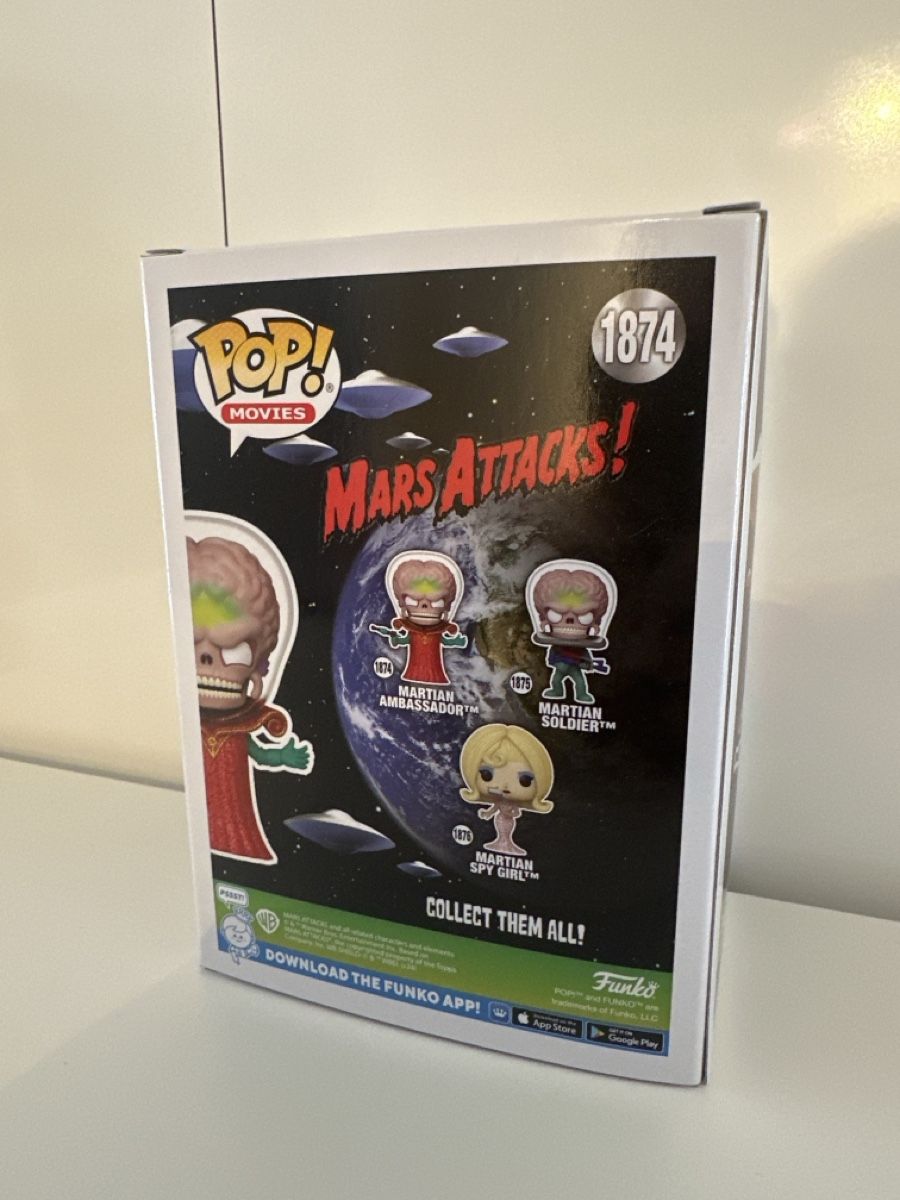 Funko Statuette: Funko Pop! Mars Attacks Martian Ambassador 1874 – Nuovo e nell'imballaggio originale da Mettmenstetten venduto da ppakeots 2