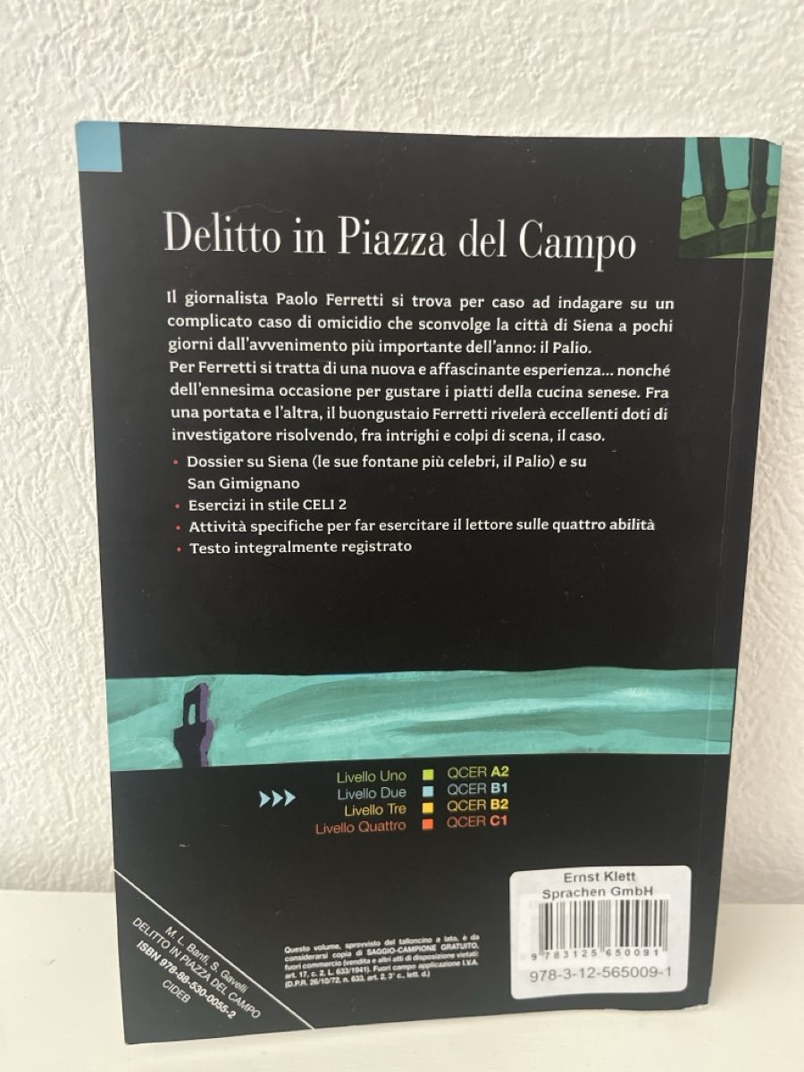 Libri: Buch Delitto in Piazza del Campo – Nuovo (secondo la descrizione) da St.Gallen venduto da aid_7tl7 1