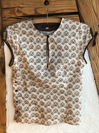 Jenny Hellström Vintage Bluse Shirt XS 34 Shirt Retro