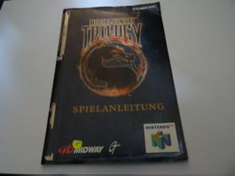 Anleitung zu Mortal Kombat Trilogy N64
