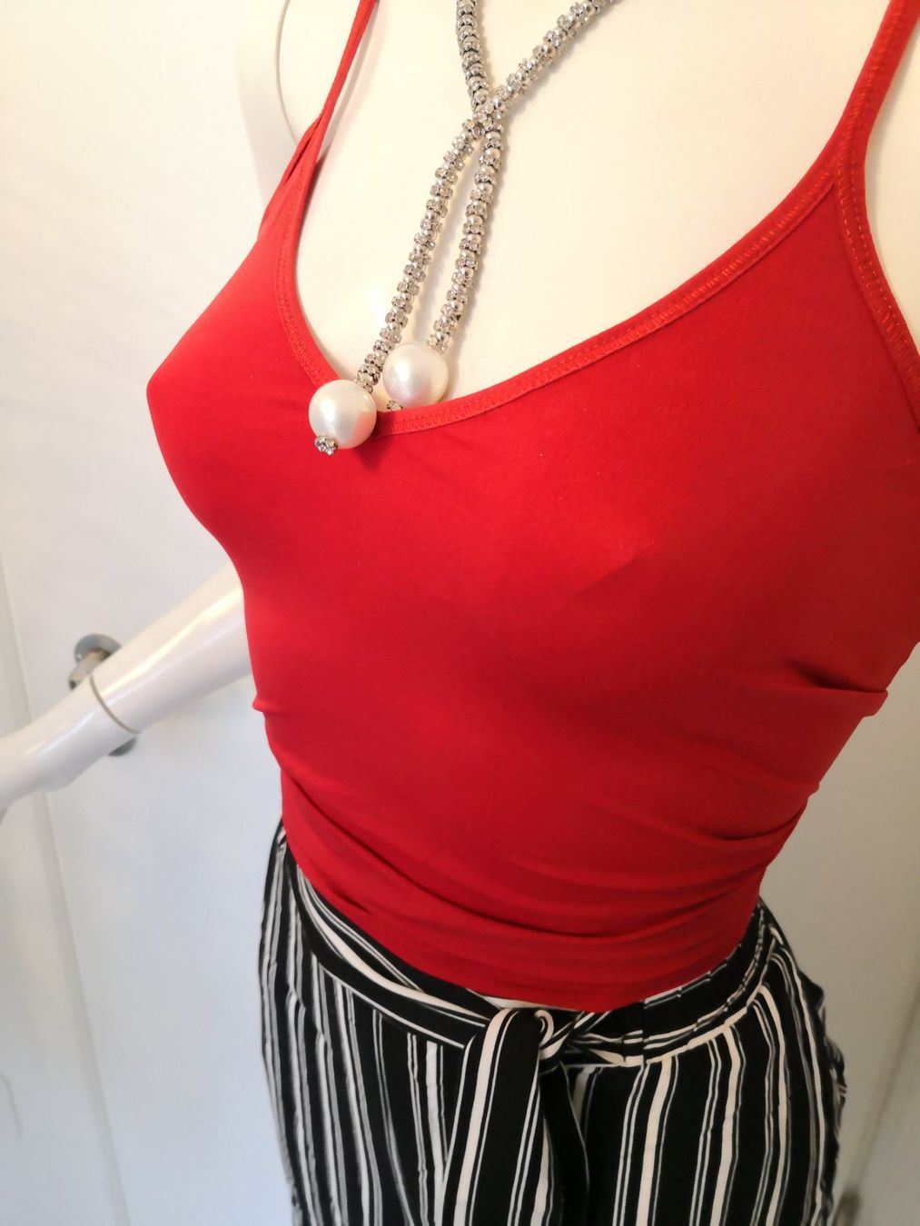 Mango Top: 🤩MANGO TOP ROT – Nuovo (secondo la descrizione) da Olten venduto da Naja-Twins-Twins 8