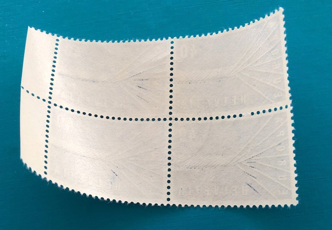 Alle Briefmarken: 4 er Block Nr.333 mit Vollstempel Bern – Gebraucht aus Aarau von Billa007 1