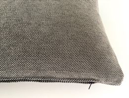 Zier-/Sofa-/Lounge-/Dekokissen Moosgrauton 40 x 30 cm