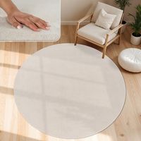 SONDERPREIS ▶️ Runder Teppich Super Soft neu