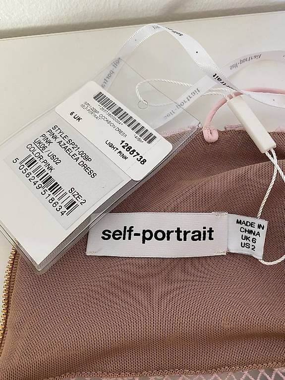 Vestiti: NEU Self Portrait Spitzenkleid Midi – Usato da Zürich venduto da vkummer 2