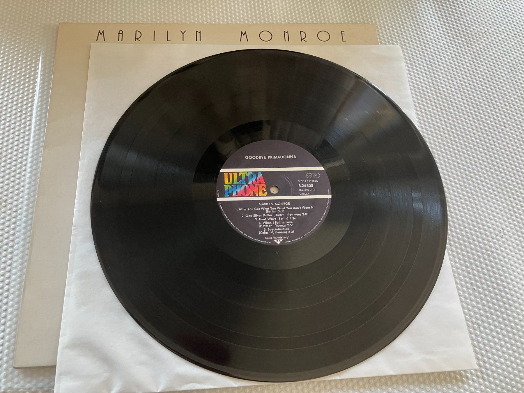 Dischi in vinile: Marilyn Monroe – Usato da Aarwangen venduto da Jukebox3 6