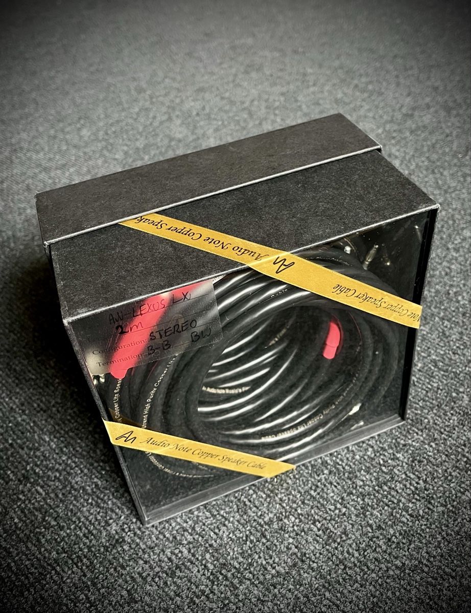Cavi: Audio Note AN-Lexus 96, Bi-Wire 2×2m , Neufs – Nuovo (secondo la descrizione) da Froideville venduto da WellTone.ch