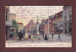 ST. GALLEN - Theaterplatz - 1904