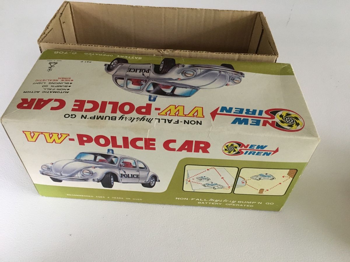Bandai Giocattoli: Taiyo VW Käfer Police Car – Usato da Grellingen venduto da Toyhamster 8
