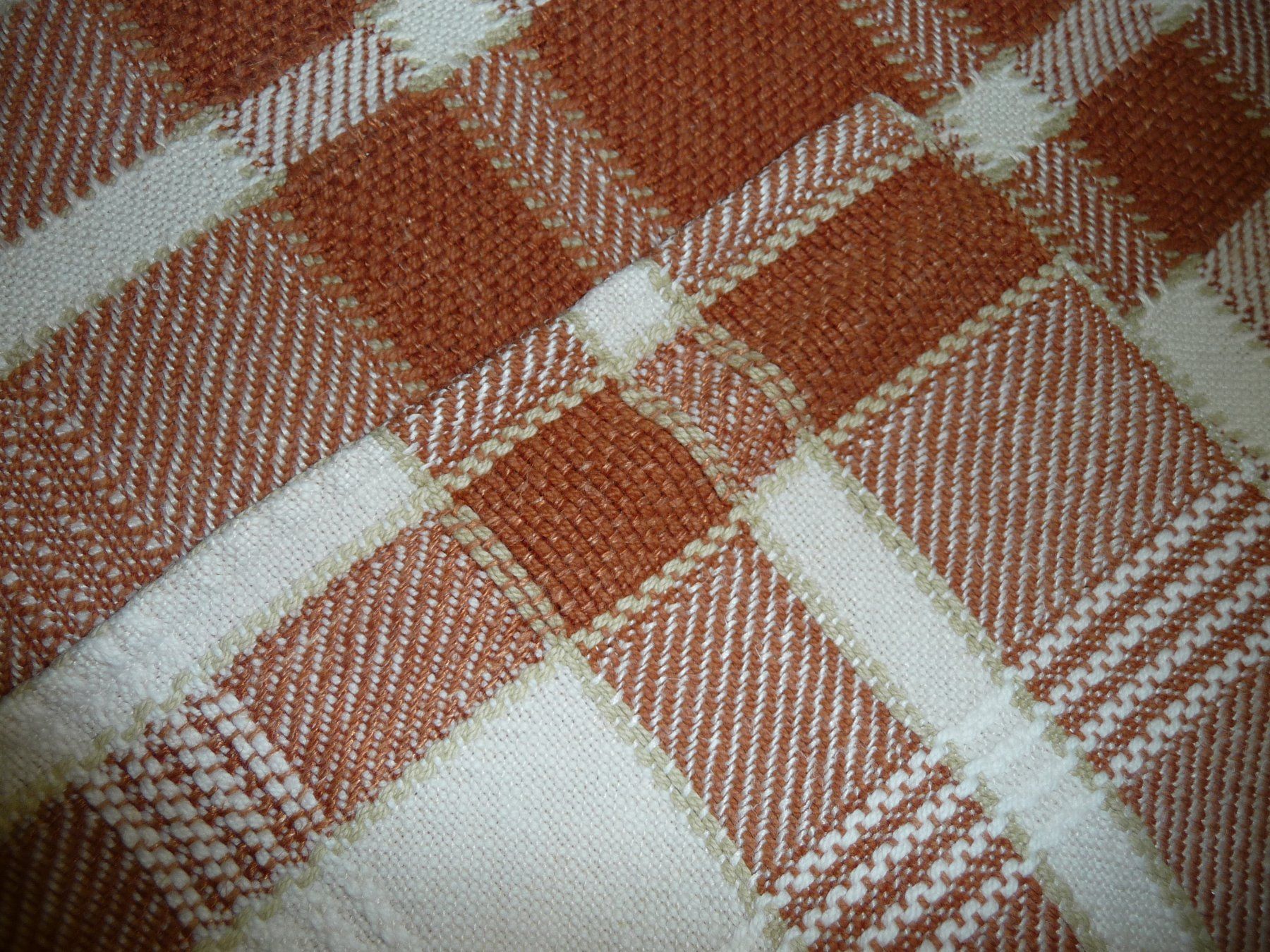 Altra biancheria da tavola: alte karierte Tischdecke 123/220cm. – Usato da Kirchberg BE venduto da lavendel02 3