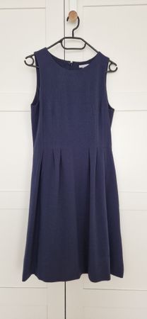 H&M Kleid dunkelblau 38