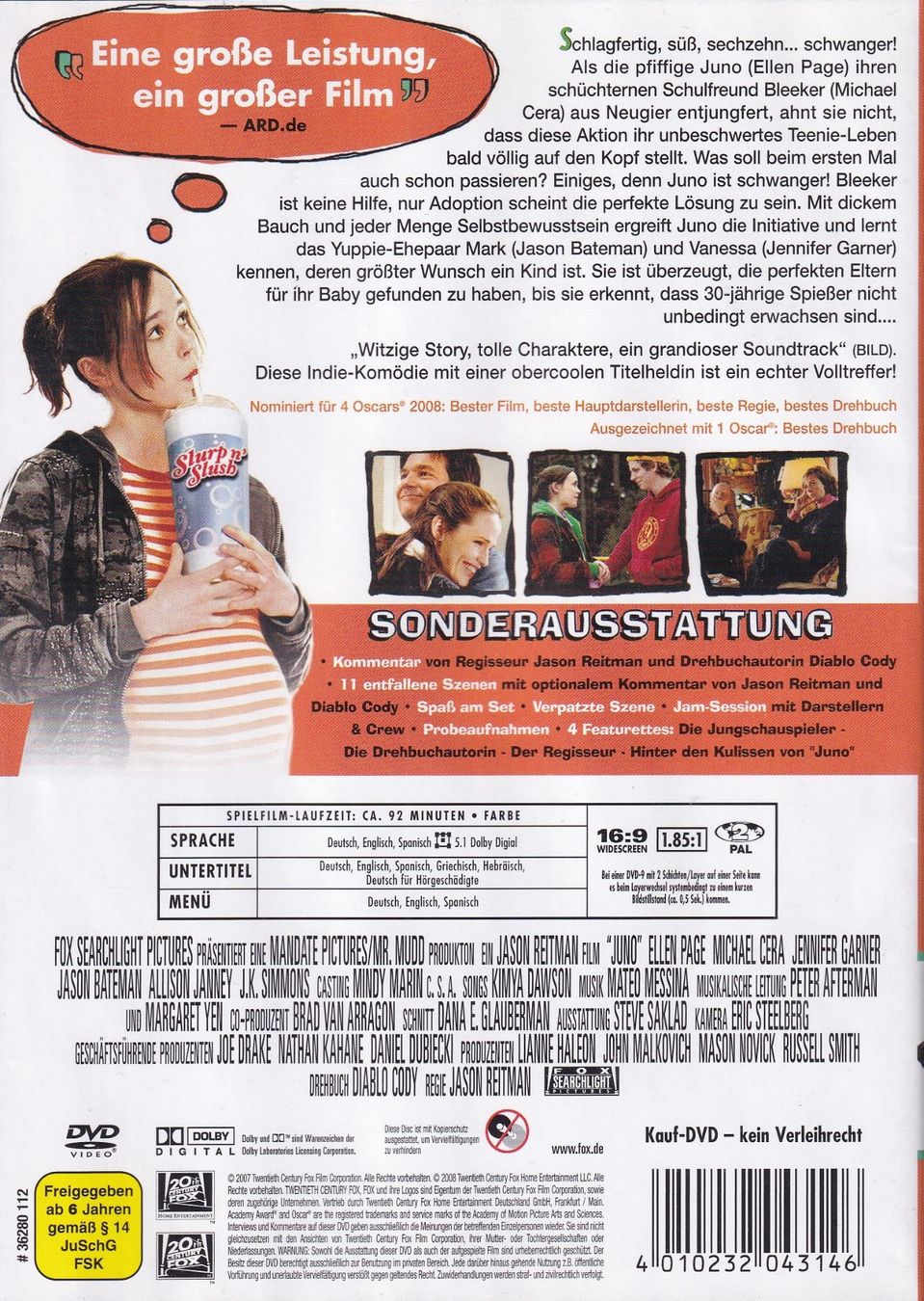 Alle DVDs: DVD ab Fr. 1.--, Juno – Gebraucht aus Lausen von Mondeo10628 1