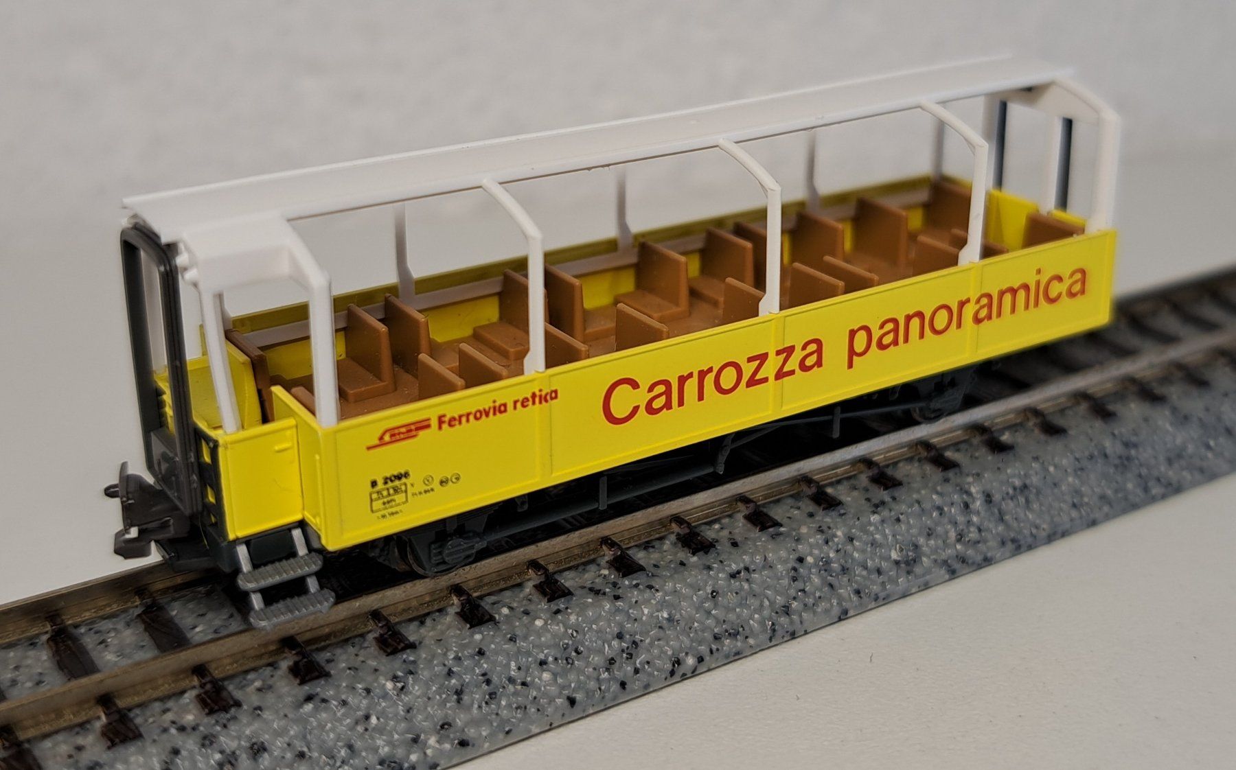 RhB Aussichtswagen B 2196 von Kato Spur N ohne OVP (Gebraucht) in Salez ...