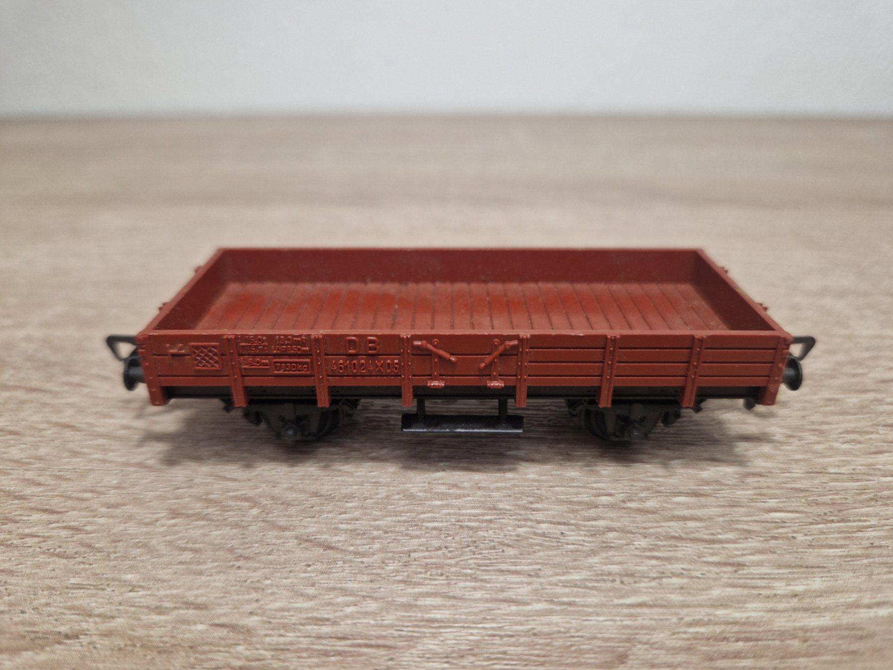 Fleischmann Modellini di ferrovie: Fleischmann Niederbordwagen DB H0 – Usato da St-Aubin-Sauges venduto da tantome