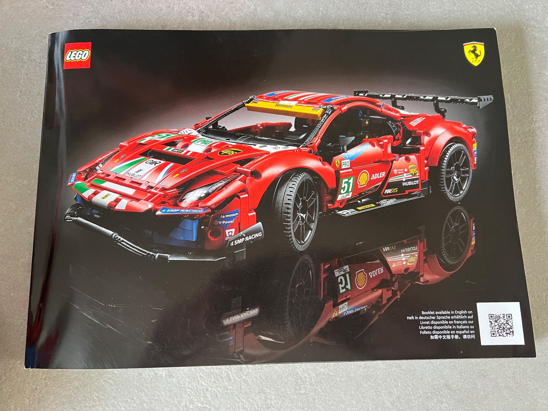 Lego Kit di costruzioni: Lego Technic 42125 Ferrari 488 GTE – Usato da Niederrohrdorf venduto da Mele1177 6