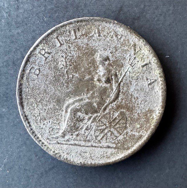 Tutti le monete: UK - Halfpenny 1807 – Usato da Meilen venduto da coins4sale 1