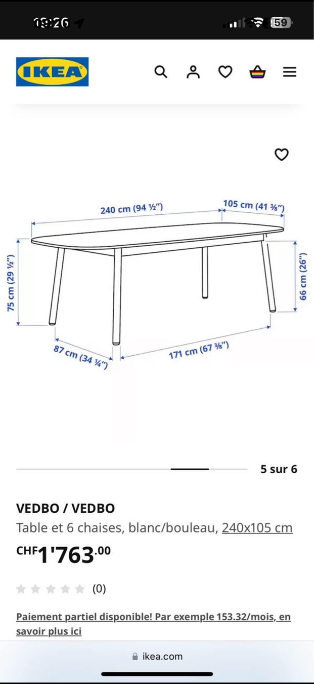 Ikea Tischset: Tisch mit 4 Stühle – Gebraucht aus Egnach von rim_g7gj 2