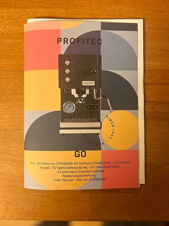 Profitec Kaffeemaschinen & Espressomaschinen: Profitec GO - Black - wie neu – Neu (gemäss Beschreibung) aus Villarzel von Cisco 1