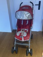 Reise-Kinderwage Maclaren rot mit Zubehör, gebraucht