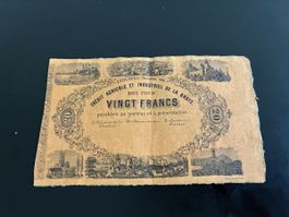 20 Franken 1866