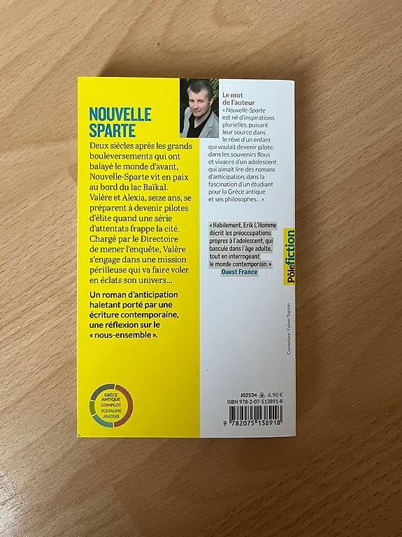 Livres: Nouvelle sparte – D'occasion à Champagne par Marie2108 2