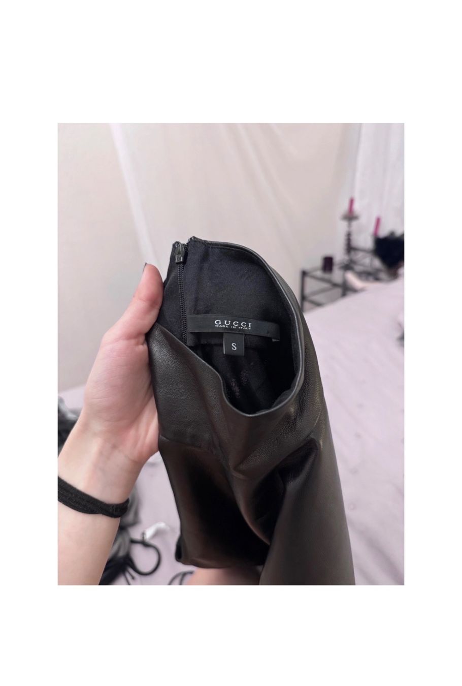 Gucci Top: Gucci Tom Ford Leder Top – Usato da Rapperswil SG venduto da liv_7nkf 2
