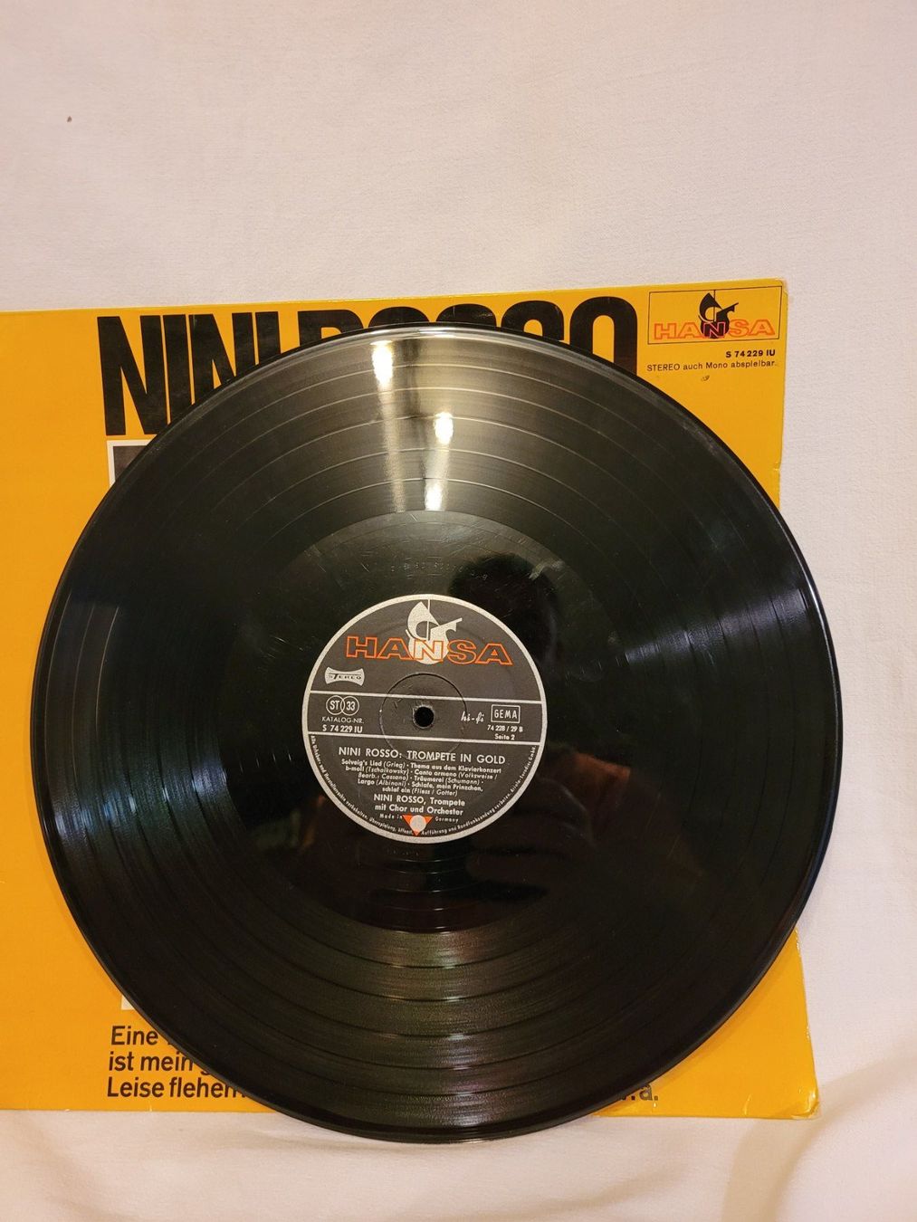 Dischi in vinile: Nini Rosso: "Trompette in Gold" - Vinyle LP – Usato da La Chaux-de-Fonds venduto da reu_kx5l 4