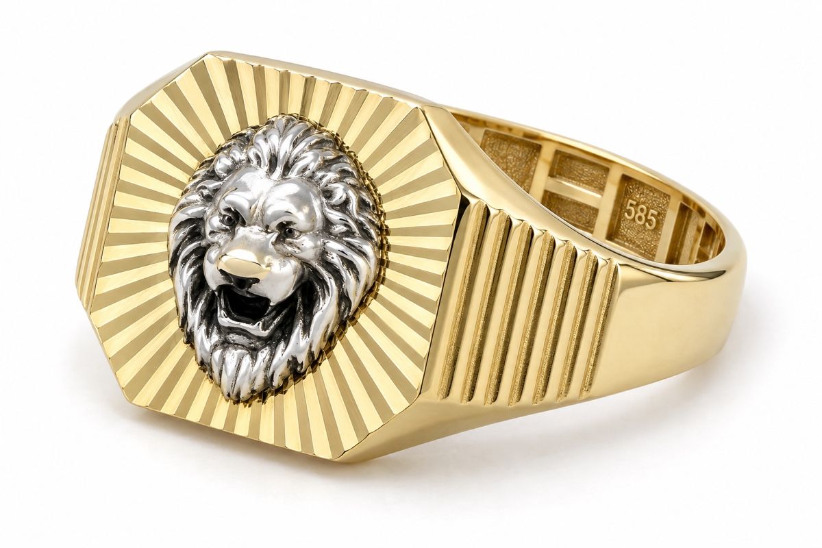 Anelli: 585/14 Karat Gold Ring NEU – Nuovo e nell'imballaggio originale da Murg venduto da MTGold 1