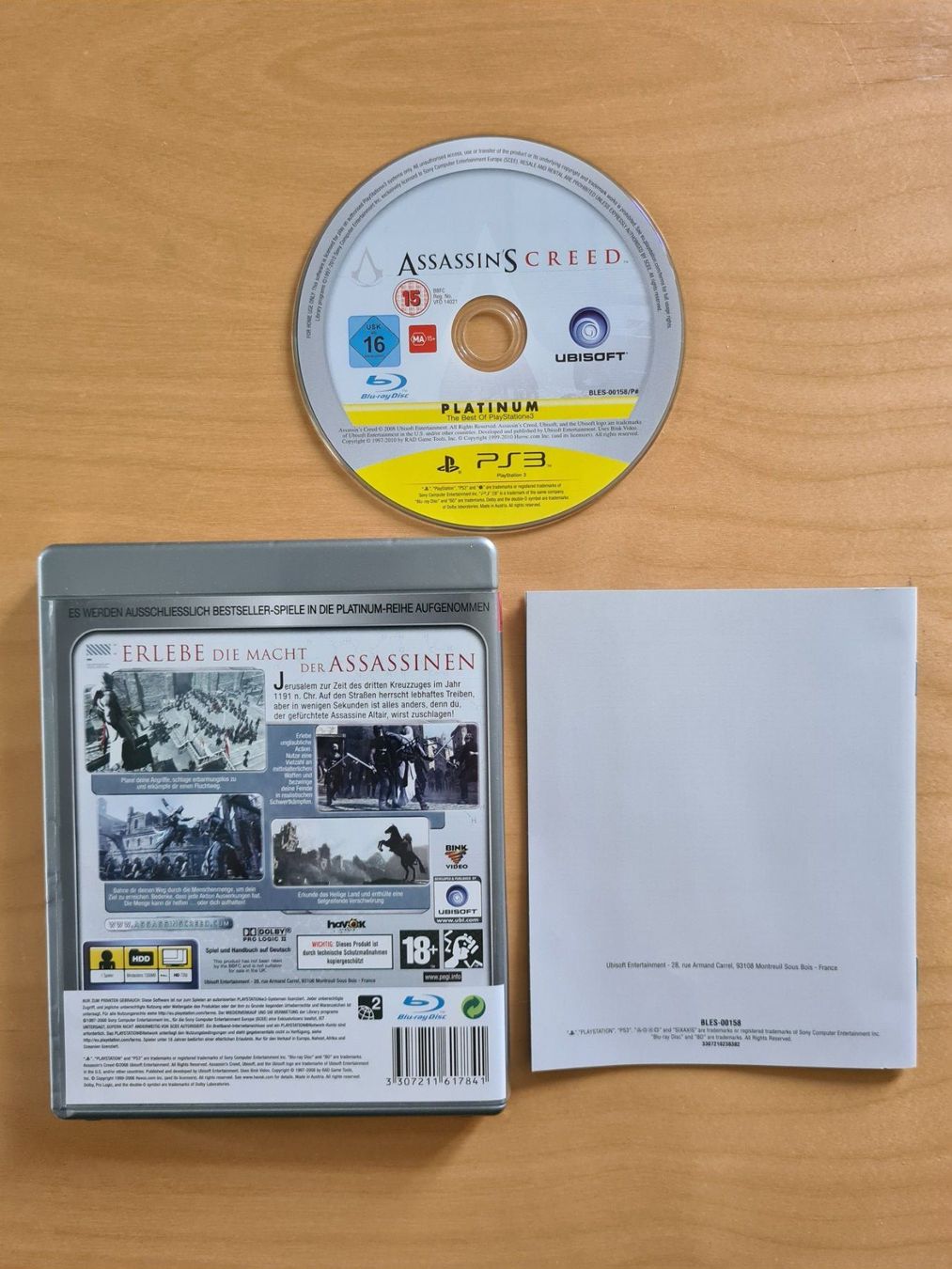 Spiele: Assassin's Creed (PS 3) – Gebraucht aus Oberwil BL von Spieltopia 1