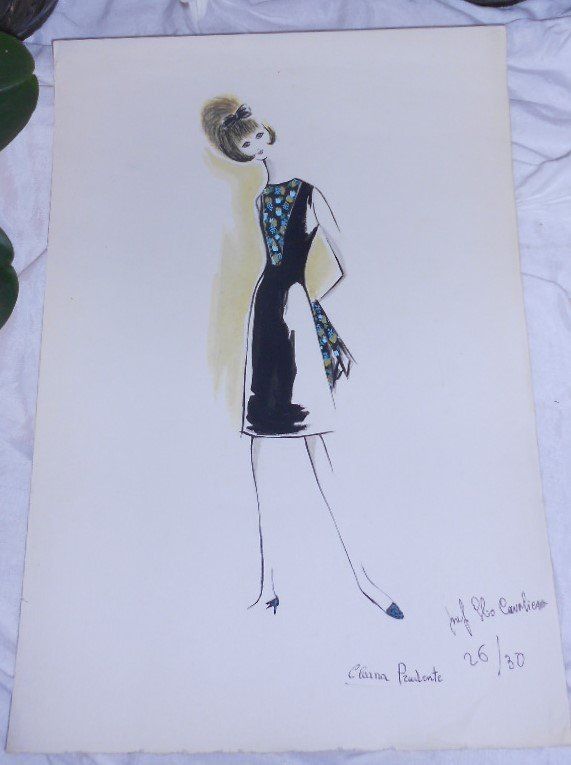Grafica & Litografie: Dessin de Mode – Usato da Genève venduto da edelweiss1900 1