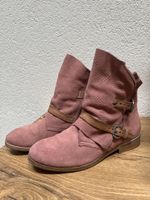 Mjus Wildleder Boots Gr.40, antikrosa - top Zustand!