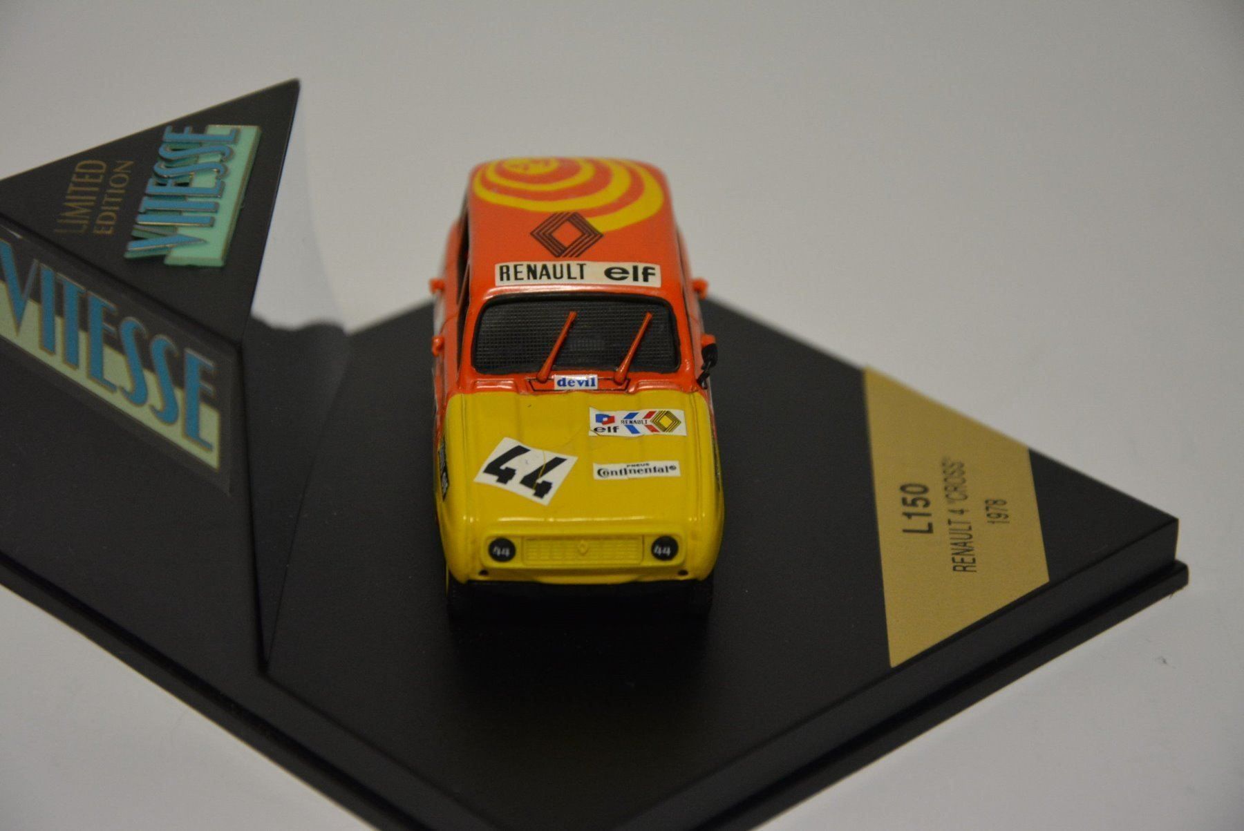 Renault Modellautos: Renault 4  Cross 1978  , Vitesse , 1:43 – Neu und originalverpackt aus Goldach von Feivel9 4