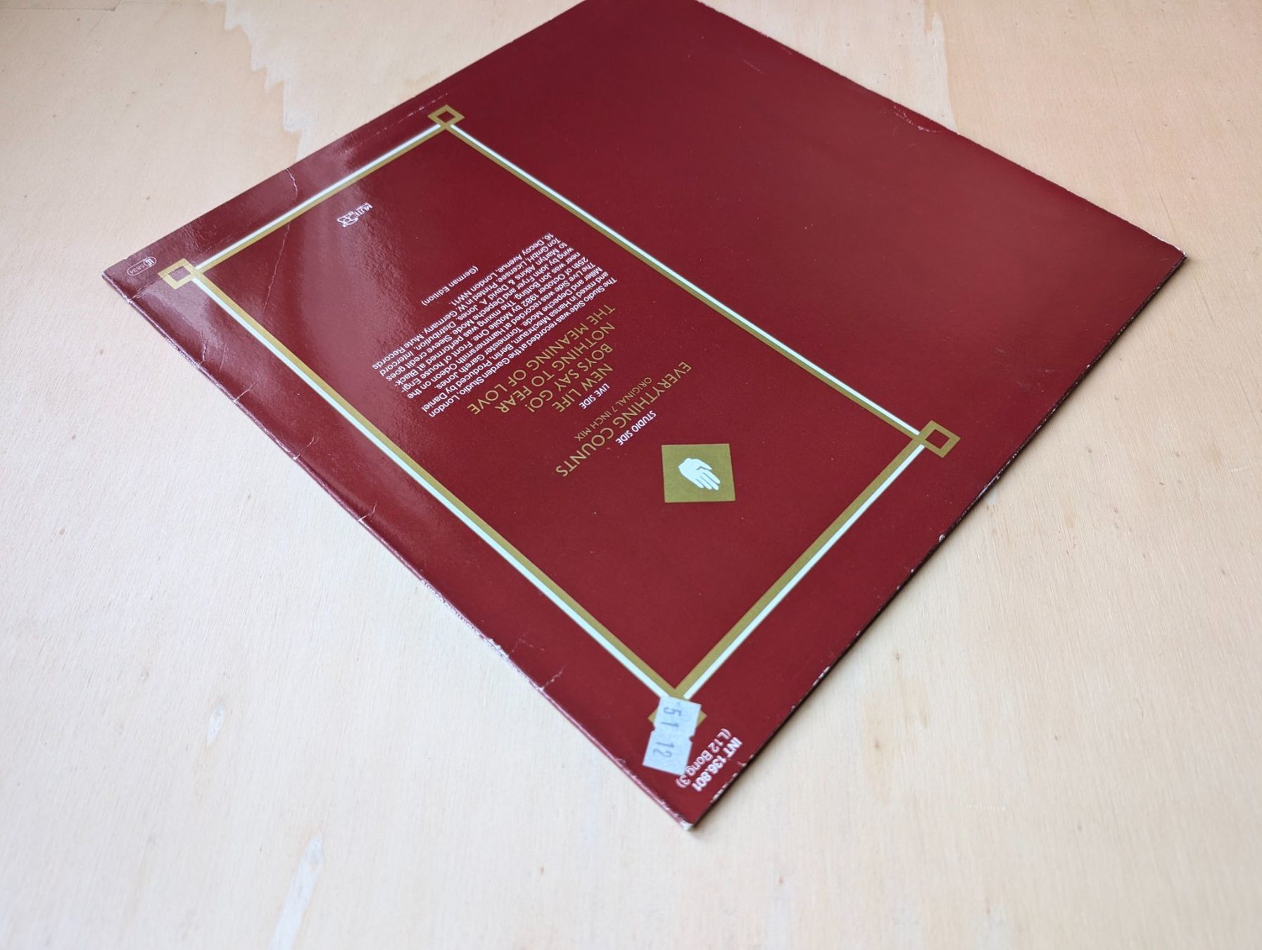 Dischi in vinile: Depeche Mode – Everything Counts And Live Tracks  D 83 – Usato da Ebikon venduto da kisuM 2